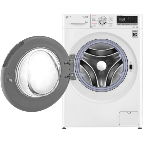 washing machine lg f4r5vyg0w 9kg white 2022 2